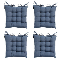 Madison Toscane kussen panama safier blue 46x46 - 4 stuks