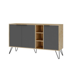 CaliCosy Buffet 3 nissen en 3 deuren l142 cm clara