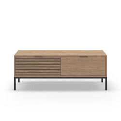 CaliCosy Tv-meubel 2 laden en metalen poten ariel l120 cm