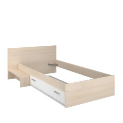 CaliCosy Bed met opbergruimte, trap en lade charly slaapplaats 90x190