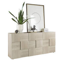 CaliCosy Buffet dama 3 deuren in dambordstijl l181 cm