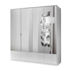 CaliCosy Kast met 4 spiegeldeuren l179 cm