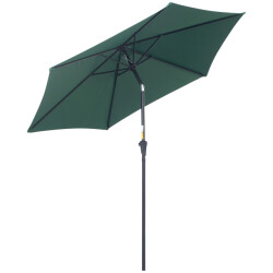 4goodz Outsunny knikparasol met draaihendel aluminium -