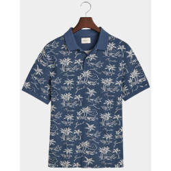 Gant Polo korte mouw printed ss polo 2014058/401