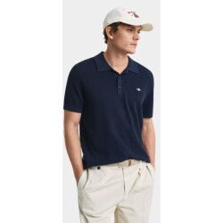 Gant Polo korte mouw micro textured cotton ss polo 8030242/433