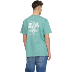 Revolution Eat printed t-shirt dustgreen