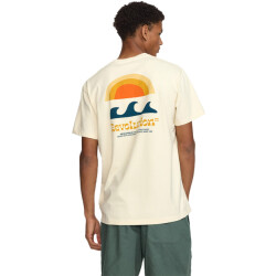 Revolution Dow printed t-shirt offwhite