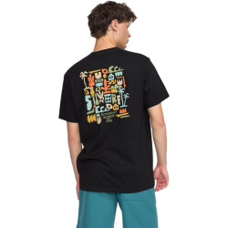 Revolution Fin printed t-shirt black