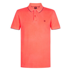 Petrol Industries men polo short sleeve m-ros-pol003 3099 fiery coral