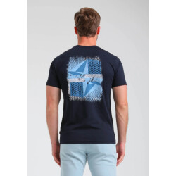Gabbiano Heren shirt 155515 301 navy
