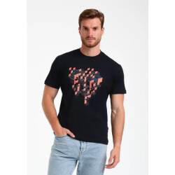 Gabbiano Heren shirt 155516 301 navy