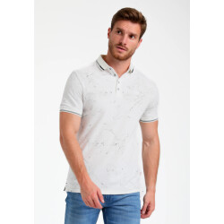 Gabbiano Heren polo 235526 102 ecru