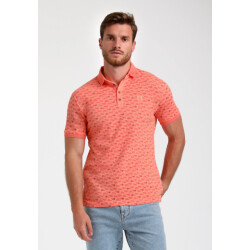 Gabbiano Heren polo 235530 4002 light coral