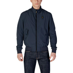 Blauer Windbreaker heren