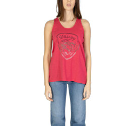 Blauer Top