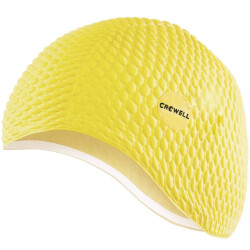 Crowell Java bubble zwemcap lang haar
