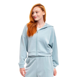 4F Dames f1002 hoodie met volledige rits