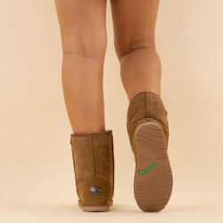 EMU Australia Emu boots platinum stinger slim lo chestnut dames leer