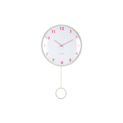 Karlsson wandklok cheeky dome pendulum zacht