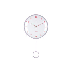 Karlsson wandklok cheeky dome pendulum zacht