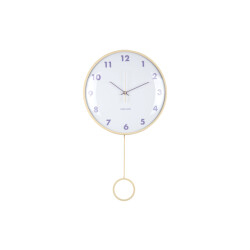 Karlsson wandklok cheeky dome pendulum zacht