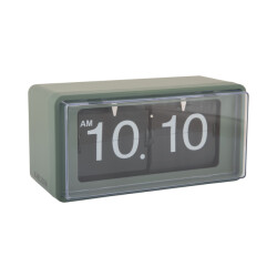 Karlsson wand/tafelklok retro boxed flip jungle