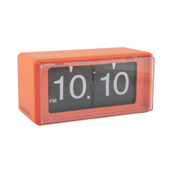 Karlsson wand/tafelklok retro boxed flip helder