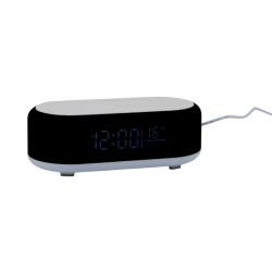 Karlsson wekker vogue w. phone charger and blue tooth -