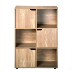 CaliCosy 6-unit kast met drie deuren