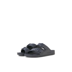 Jack & Jones Heren sandaal slipper jfwcroxton antraciet dubbele band