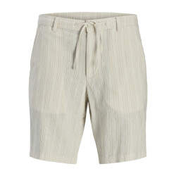 Jack & Jones Jpstace mykonos chino shorts mid ecru dessin