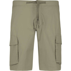 No Excess Short stretch cargo garment dyed light army