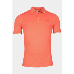 Baileys Polo korte mouw poloshirt 2-tone oxford piqu 515293/33