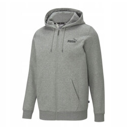 Puma Heren ess logo full zip hoodie