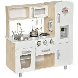 4goodz Uitgebreide speelkeuken kinderkeuken met toebehoren 30x74x81cm