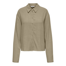 Only Onlsolvi ls linen bl shirt cc pnt taupe