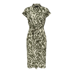 Only Onlhannover ss shirt dress noos wv dessin