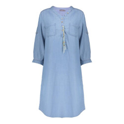 Geisha Dress blue denim