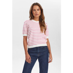 Nümph Numph nunicole pullover gots 703114 2715 pink carnation