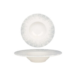 Bonna Pastabord iris porselein 24 cm (270cc) set van 2