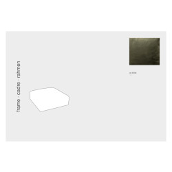 J-Line hoes poef monaco velvet mos 105x105x40cm