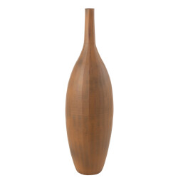 J-Line vaas fles terra roest large 33x33x120cm