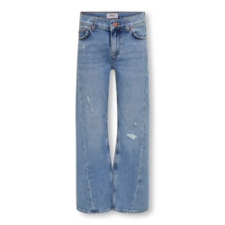 Only Zomer jeans broek meisjes , wide leg fit kogasta