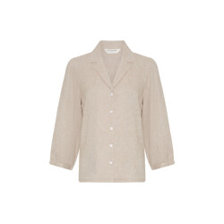 Moss Copenhagen pennie ginia 3/4 shirt 18894 sand