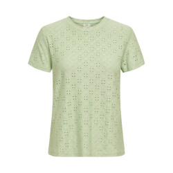 Jacqueline de Yong cathinka s/s tag top jrs noos 15158450 smoke green
