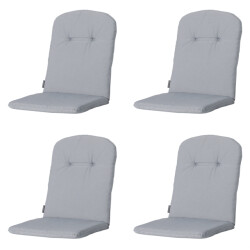Madison Kussen kuip hoog panama light grey 45x96 - 4 stuks