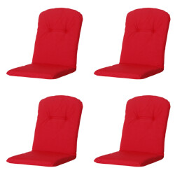 Madison Kussen kuip hoog panama red 45x96 - 4 stuks