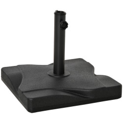 4goodz Outsunny parasolvoet 20 kg cement voor parasols Ø30/Ø35/Ø38 mm