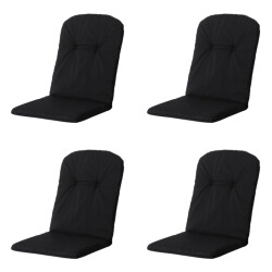 Madison Kussen kuip hoog panama black 45x96 - 4 stuks