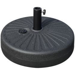 4goodz Outsunny universele vulbare parasolvoet 25 kg -